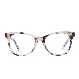 Diff Eyewear Carina Cream Tortoise Clear Glasses